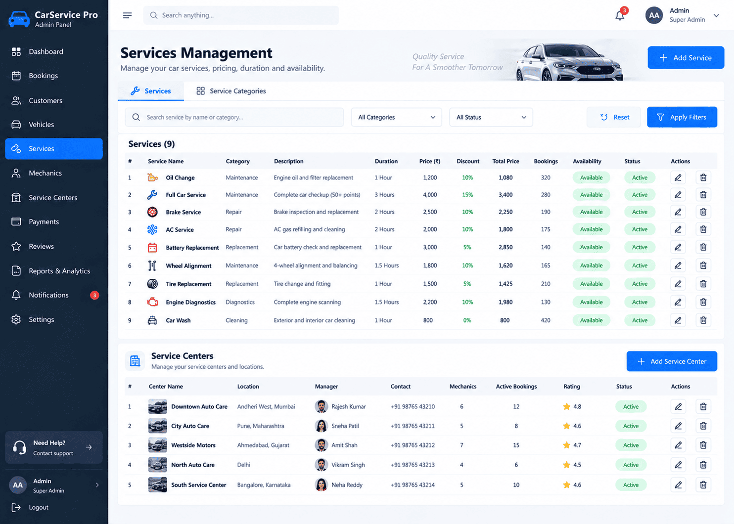 Customer CRM, Claims & Service History Hub